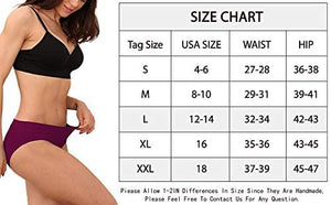 R RUXIA Women's Hipster Panties Seamless Low-Rise Cheekini Panty Soft Stretch Bikini Underwear (Multi Colors,Pack of 5) …