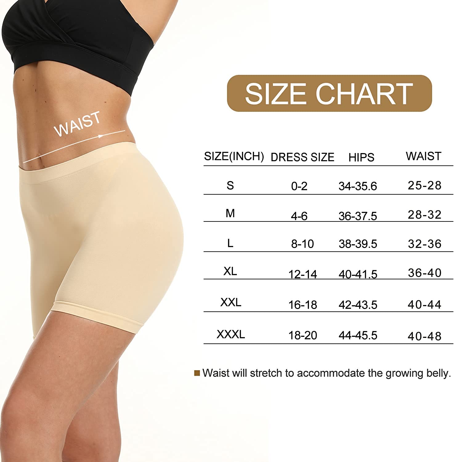 Boxer Briefs Women Boy Shorts slip shapewear Under Dresse shorts Anti Chafing Spandex Bike Short